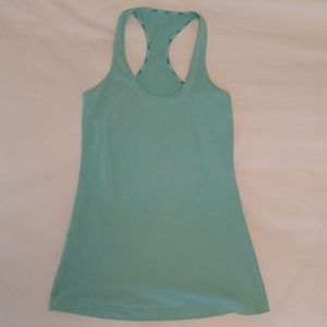 Lululemon blue cool racer back tank